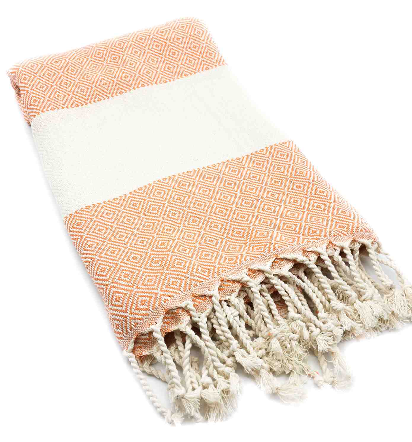 "Diamond" 100% Premium Turkish Cotton hand woven towel
