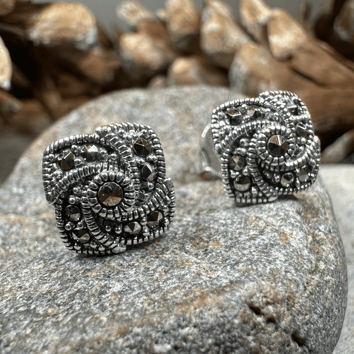 Kalyna Celtic Post Earrings Post Earrings La Vie Bien Kalyna Celtic Post Earrings