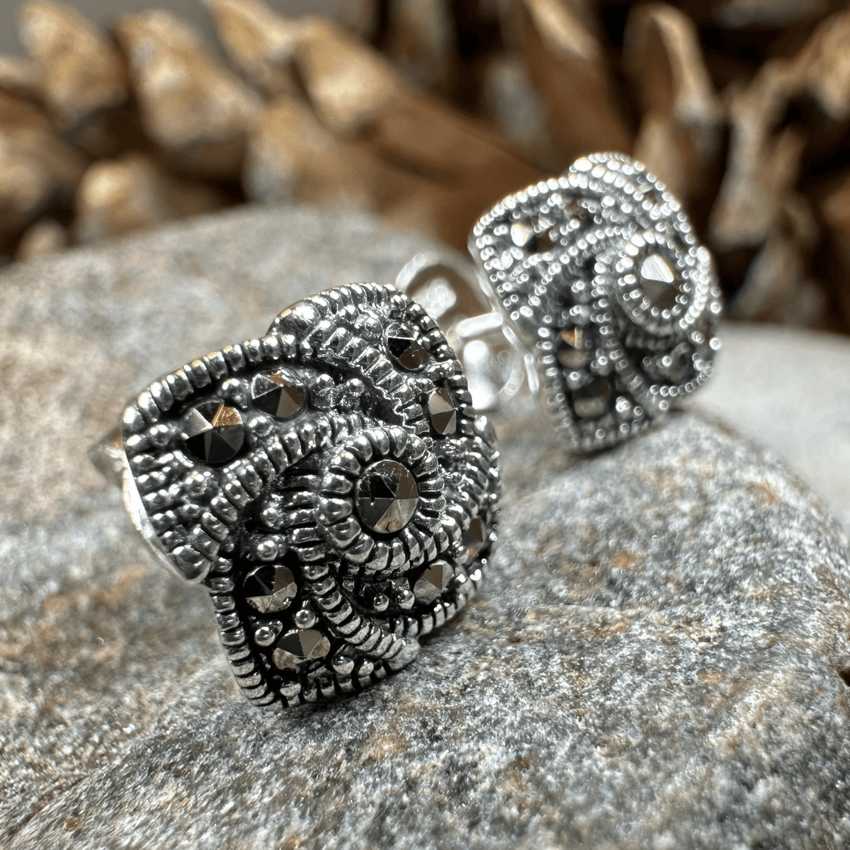 Kalyna Celtic Post Earrings Post Earrings La Vie Bien Kalyna Celtic Post Earrings