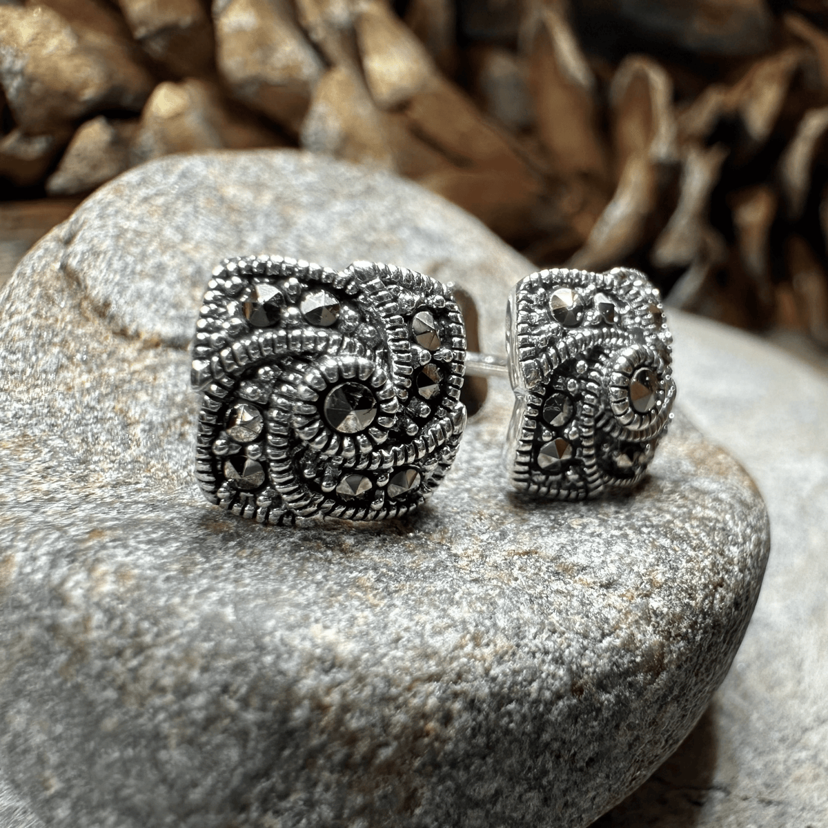 Kalyna Celtic Post Earrings Post Earrings La Vie Bien Kalyna Celtic Post Earrings