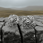 Kalyna Celtic Post Earrings Post Earrings La Vie Bien Kalyna Celtic Post Earrings