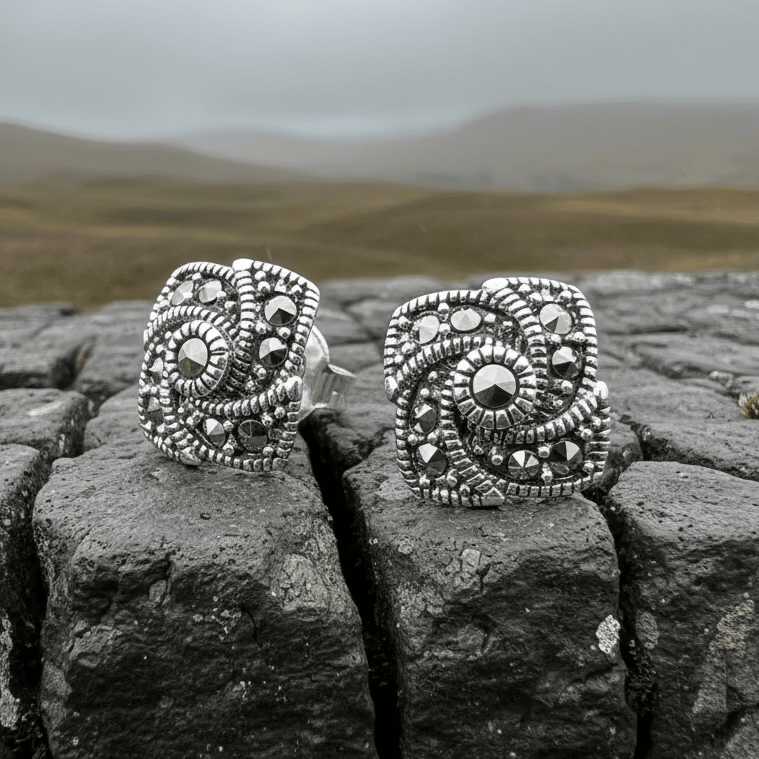 Kalyna Celtic Post Earrings Post Earrings La Vie Bien Kalyna Celtic Post Earrings