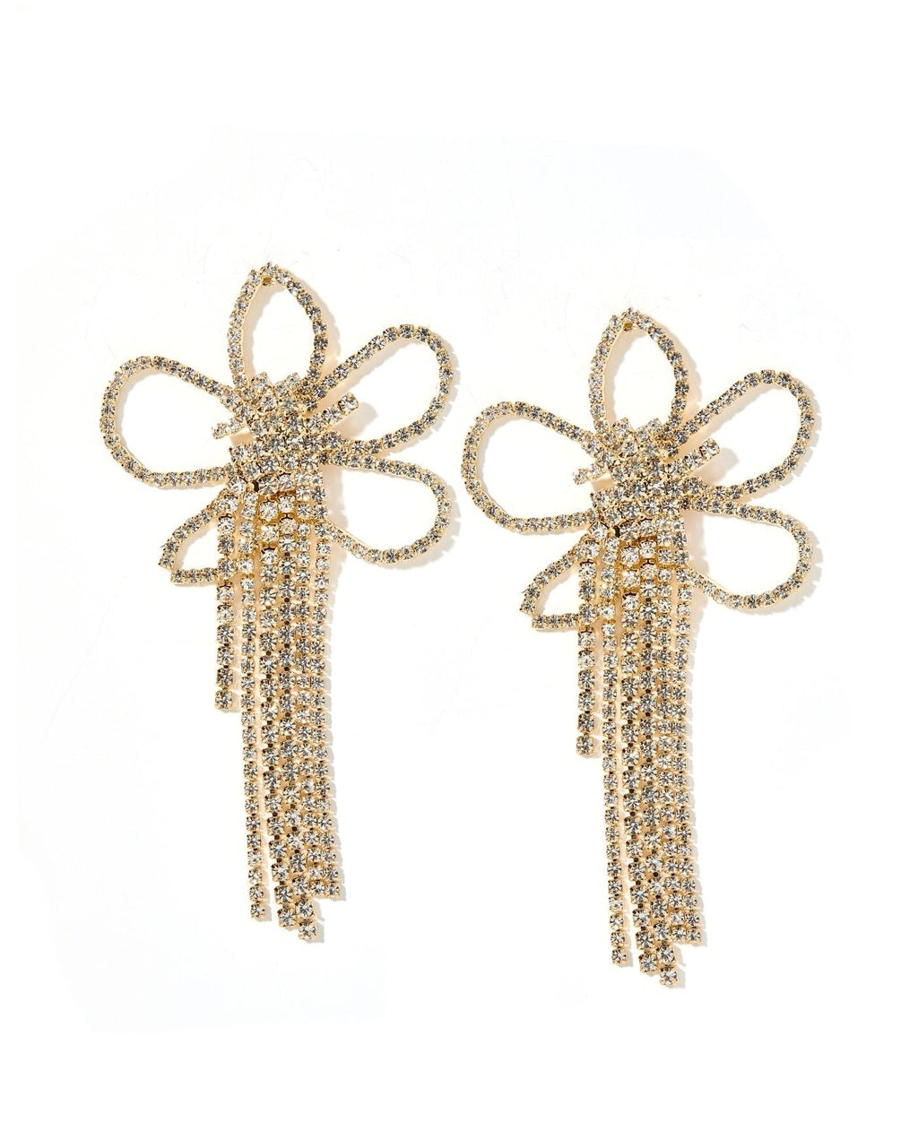 Kameron Flower Statement Earrings