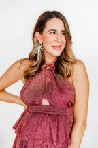 Kameron Flower Statement Earrings