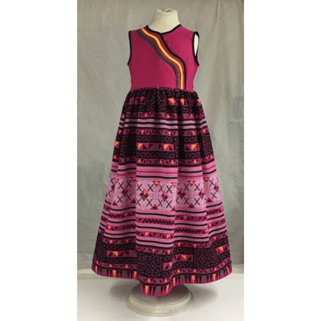 Karen Thai Artisan Embroidered Boho Dress  | Limited Edition Apparel La Vie Bien Karen Thai Artisan Embroidered Boho Dress  | Limited Edition