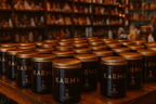 KARMA CANDLE - HIDDEN CRYSTALS INSIDE! -- by Moon Water Apothecary! by Moon Water Apothecary