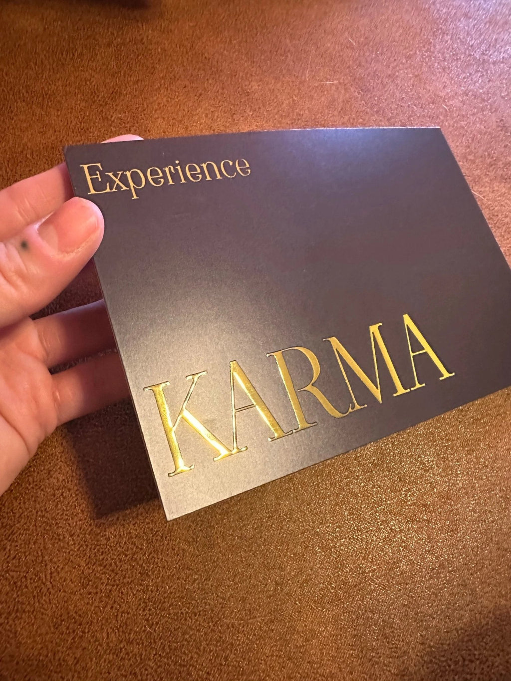 KARMA CANDLE - HIDDEN CRYSTALS INSIDE! -- by Moon Water Apothecary! by Moon Water Apothecary