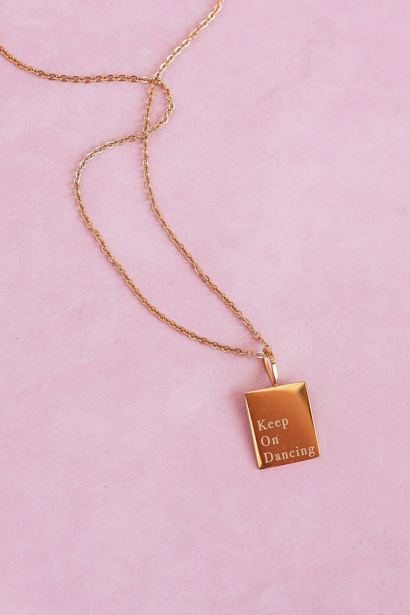 "Keep On Dancing" Necklace by Rose & Clay