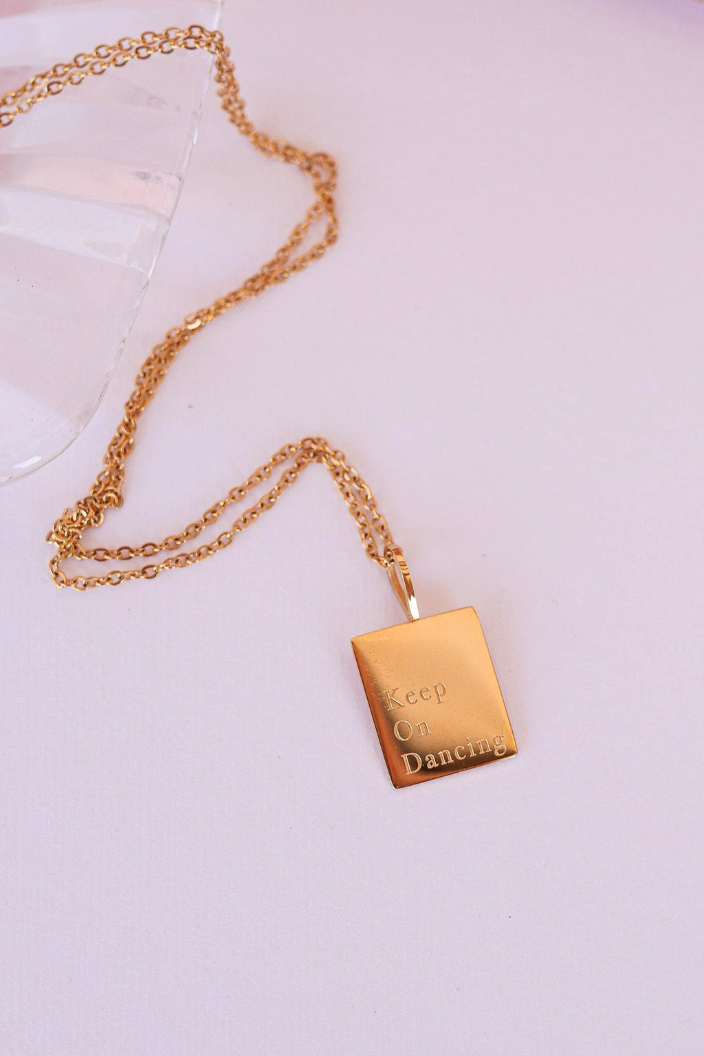 "Keep On Dancing" Necklace by Rose & Clay