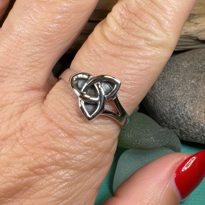 Kegan Trinity Knot Ring La Vie Bien Kegan Trinity Knot Ring