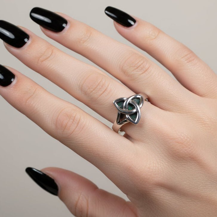 Kegan Trinity Knot Ring La Vie Bien Kegan Trinity Knot Ring