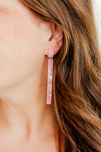 Keli Statement Earrings - Ballet Slipper