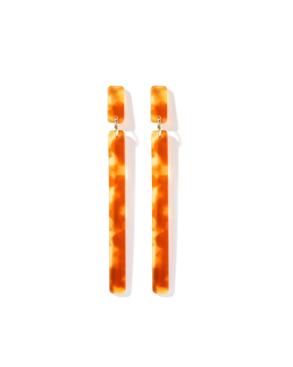 Keli Statement Earrings - Caramel