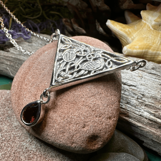 Kells Celtic Birds Necklace in Sterling Silver Necklet La Vie Bien Kells Celtic Birds Necklace in Sterling Silver