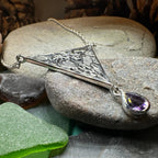 Kells Celtic Birds Necklace in Sterling Silver Necklet La Vie Bien Kells Celtic Birds Necklace in Sterling Silver