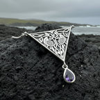 Kells Celtic Birds Necklace in Sterling Silver Necklet La Vie Bien Kells Celtic Birds Necklace in Sterling Silver