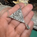 Kells Celtic Birds Necklace in Sterling Silver Necklet La Vie Bien Kells Celtic Birds Necklace in Sterling Silver