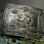 Kelpie Celtic Kilt Belt Buckle - Handmade in Scotland Belt Buckle La Vie Bien Kelpie Celtic Kilt Belt Buckle - Handmade in Scotland