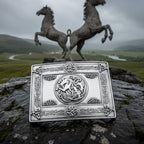 Kelpie Celtic Kilt Belt Buckle - Handmade in Scotland Belt Buckle La Vie Bien Kelpie Celtic Kilt Belt Buckle - Handmade in Scotland