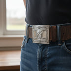 Kelpie Celtic Kilt Belt Buckle - Handmade in Scotland Belt Buckle La Vie Bien Kelpie Celtic Kilt Belt Buckle - Handmade in Scotland