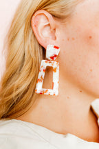 Kennedy Statement Earrings - Texas Pearl