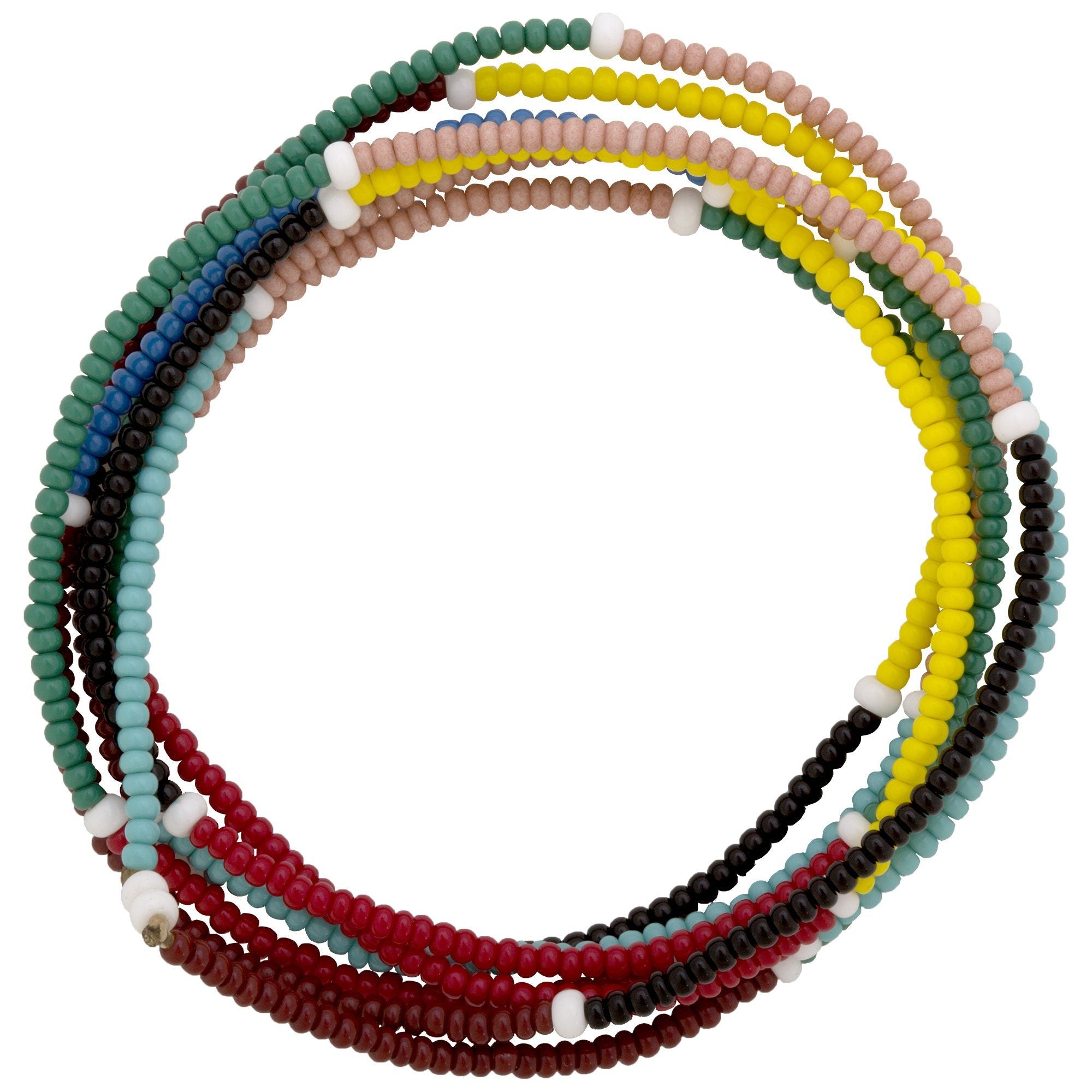 Kenyan Horizon Stretch Strand Sets - Fashion La Vie Bien Kenyan Horizon Stretch Strand