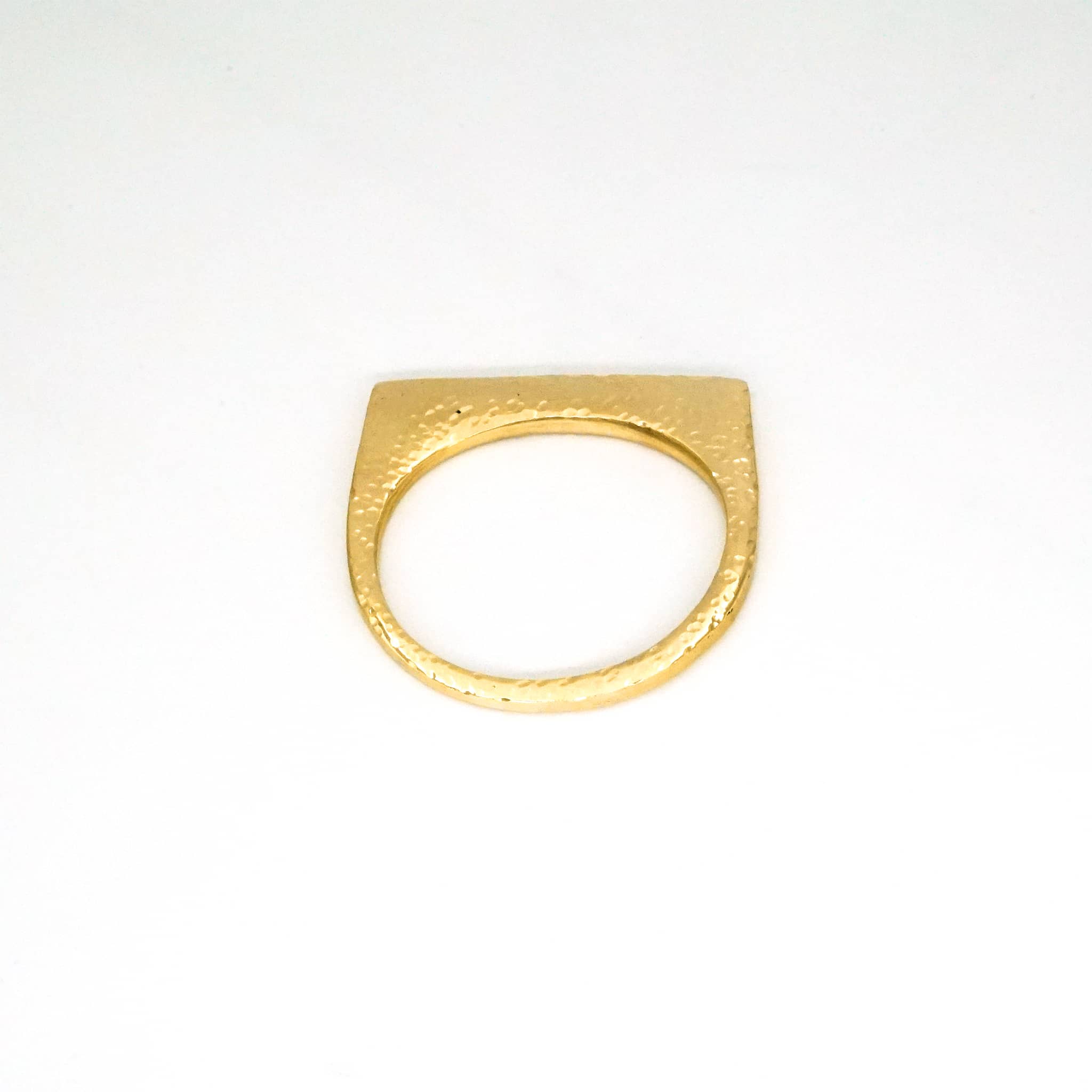 Kesho Hammered Square Bangle Bracelet Bracelets La Vie Bien Kesho Hammered Square Bangle Bracelet