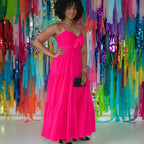 Keyhole Bow Maxi Dress Dresses & Skirts La Vie Bien Keyhole Bow Maxi Dress