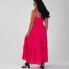 Keyhole Bow Maxi Dress Dresses & Skirts La Vie Bien Keyhole Bow Maxi Dress