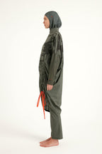 Khaki Full Coverage Modest Swimwear Burkini Set M2516 Covered Burkini Swimwear La Vie Bien Khaki Full Coverage Modest Swimwear Burkini Set M2516