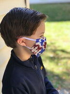 Kids Cotton Face Masks - 5 Pack