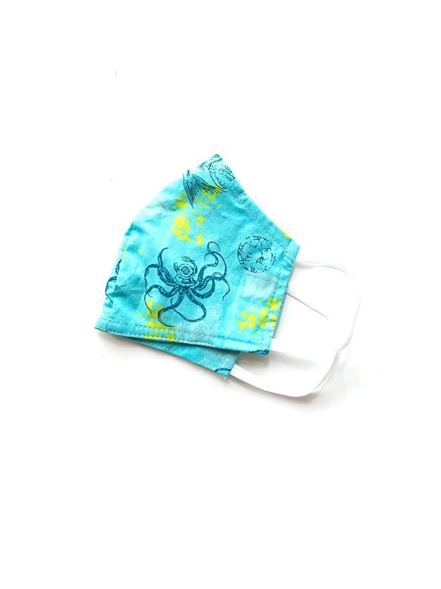 Kids Cotton Face Masks - 5 Pack