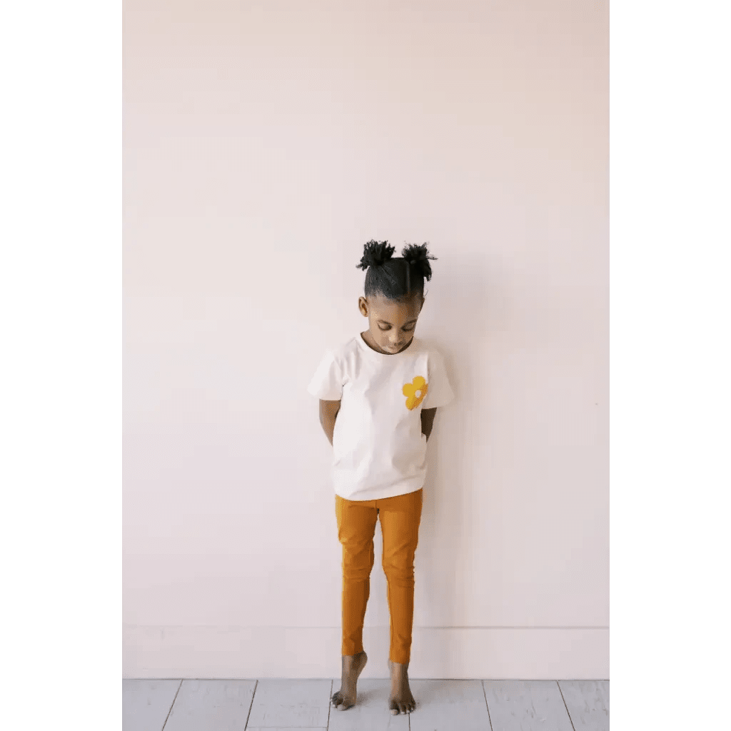 Kids Lightweight Leggings in Cathay Spice by Polished Prints