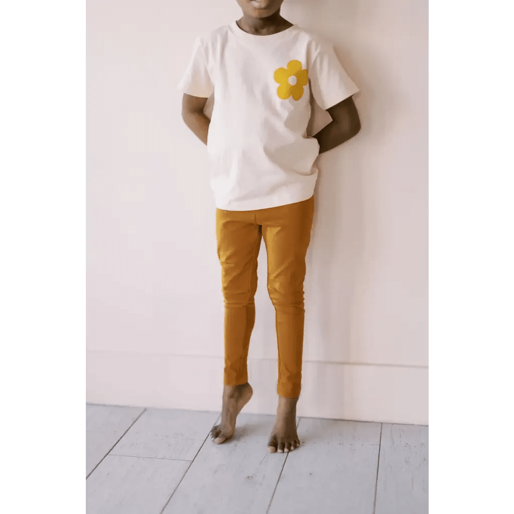 Kids Lightweight Leggings in Cathay Spice by Polished Prints
