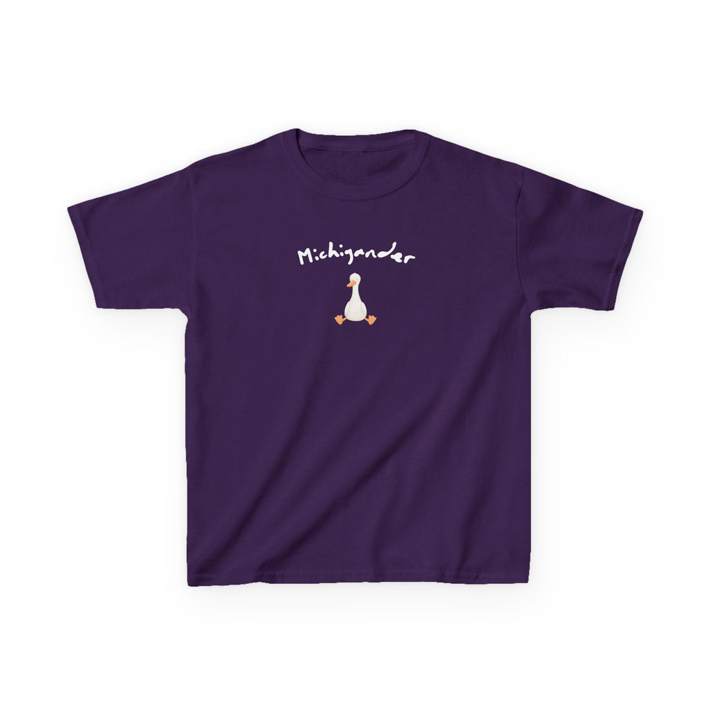 Kids Michigander Goose Tee, Michigan goosey Kids T-Shirt Kids clothes La Vie Bien Kids Michigander Goose Tee, Michigan goosey Kids T-Shirt