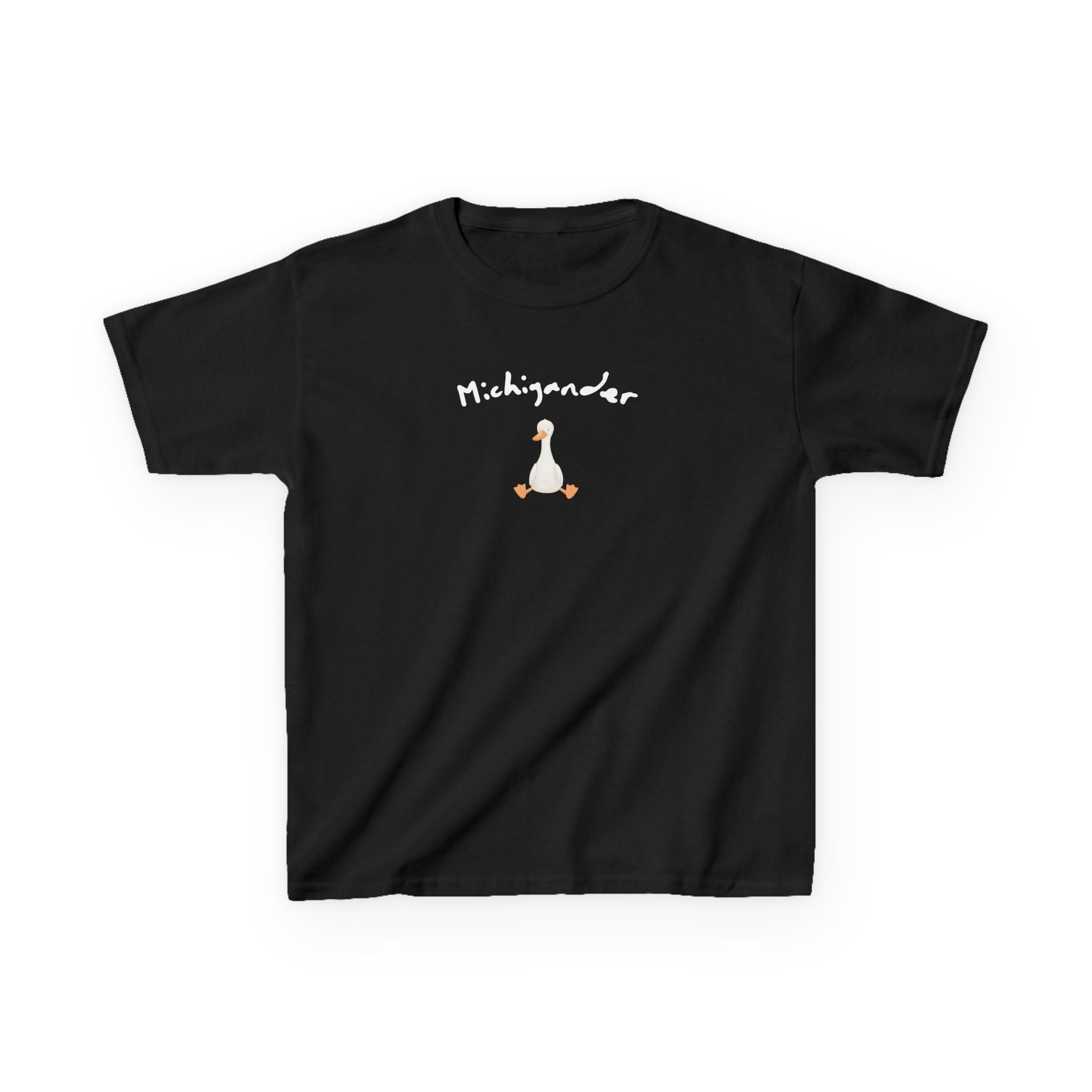 Kids Michigander Goose Tee, Michigan goosey Kids T-Shirt Kids clothes La Vie Bien Kids Michigander Goose Tee, Michigan goosey Kids T-Shirt