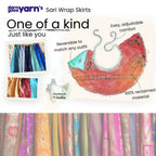 Tiny Dancer Kids Skirt – Recycled Sari Magic by Darn Good Yarn