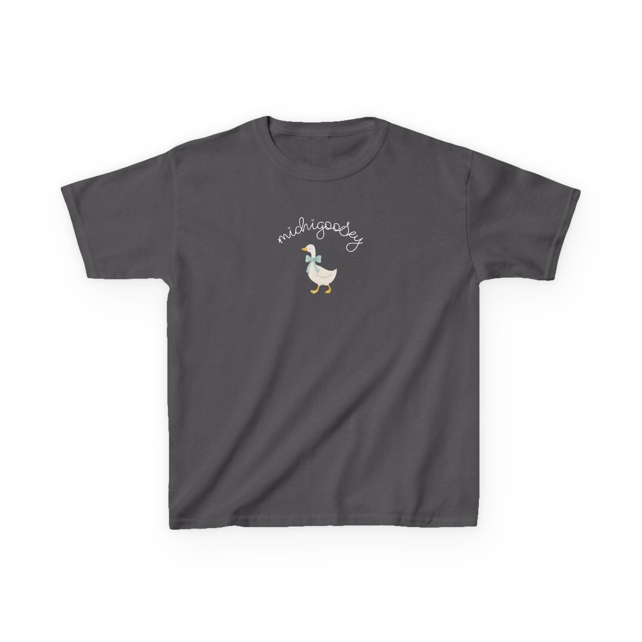 Kids Silly Goose Tee "Michigoosey" Graphic Kids T-Shirt, apparel for Michigan kids Kids clothes La Vie Bien Kids Silly Goose Tee "Michigoosey" Graphic Kids T-Shirt, apparel for Michigan kids