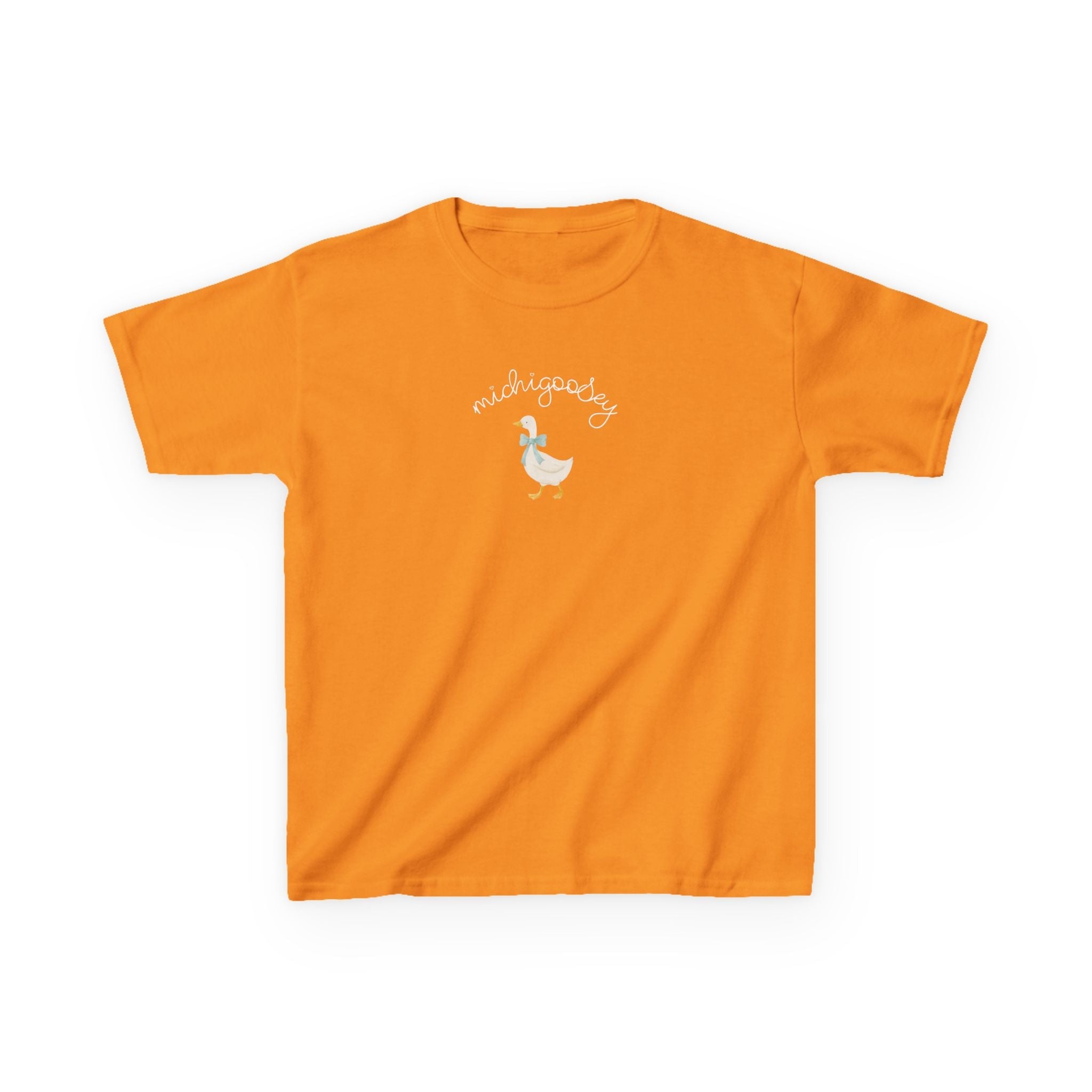 Kids Silly Goose Tee "Michigoosey" Graphic Kids T-Shirt, apparel for Michigan kids Kids clothes La Vie Bien Kids Silly Goose Tee "Michigoosey" Graphic Kids T-Shirt, apparel for Michigan kids