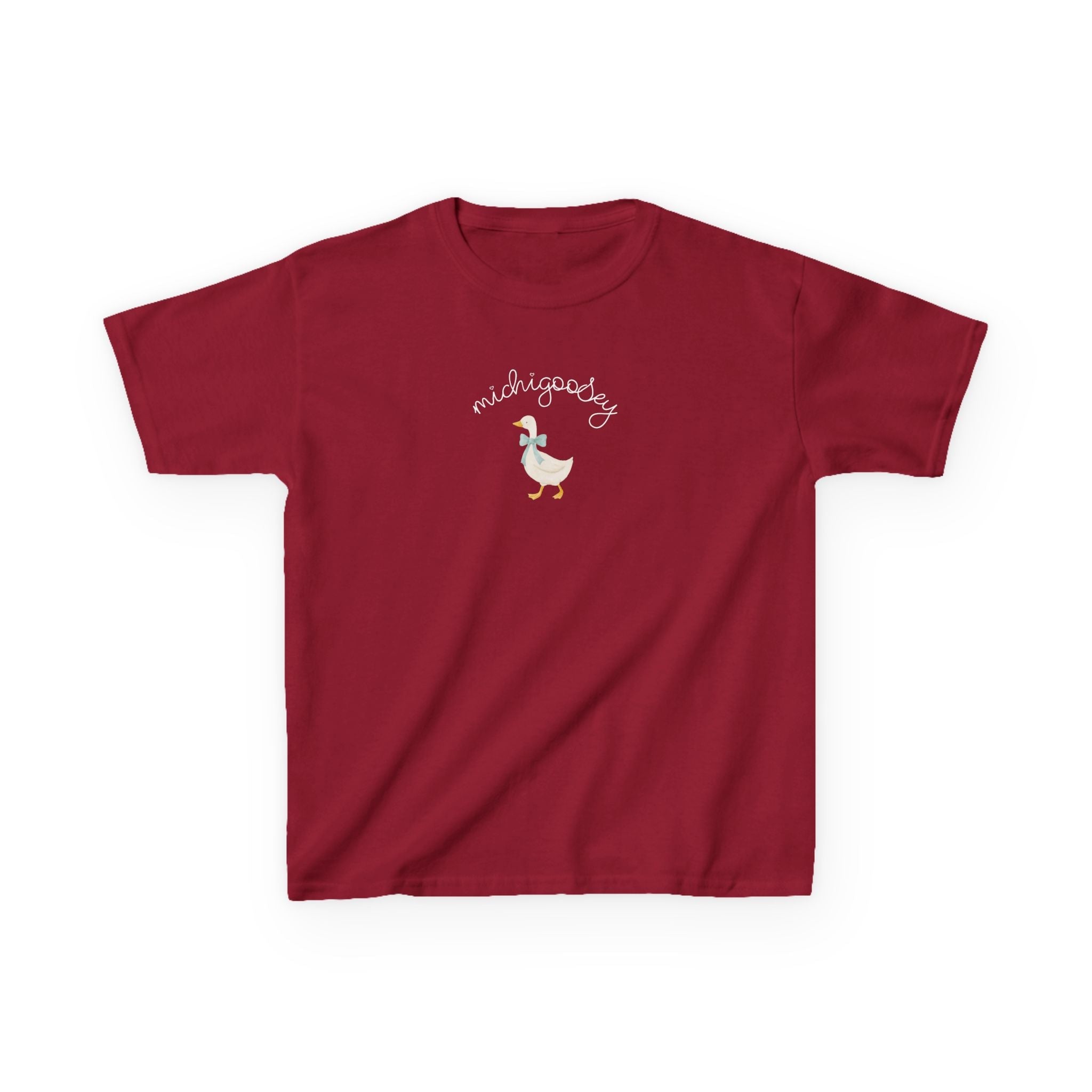 Kids Silly Goose Tee "Michigoosey" Graphic Kids T-Shirt, apparel for Michigan kids Kids clothes La Vie Bien Kids Silly Goose Tee "Michigoosey" Graphic Kids T-Shirt, apparel for Michigan kids