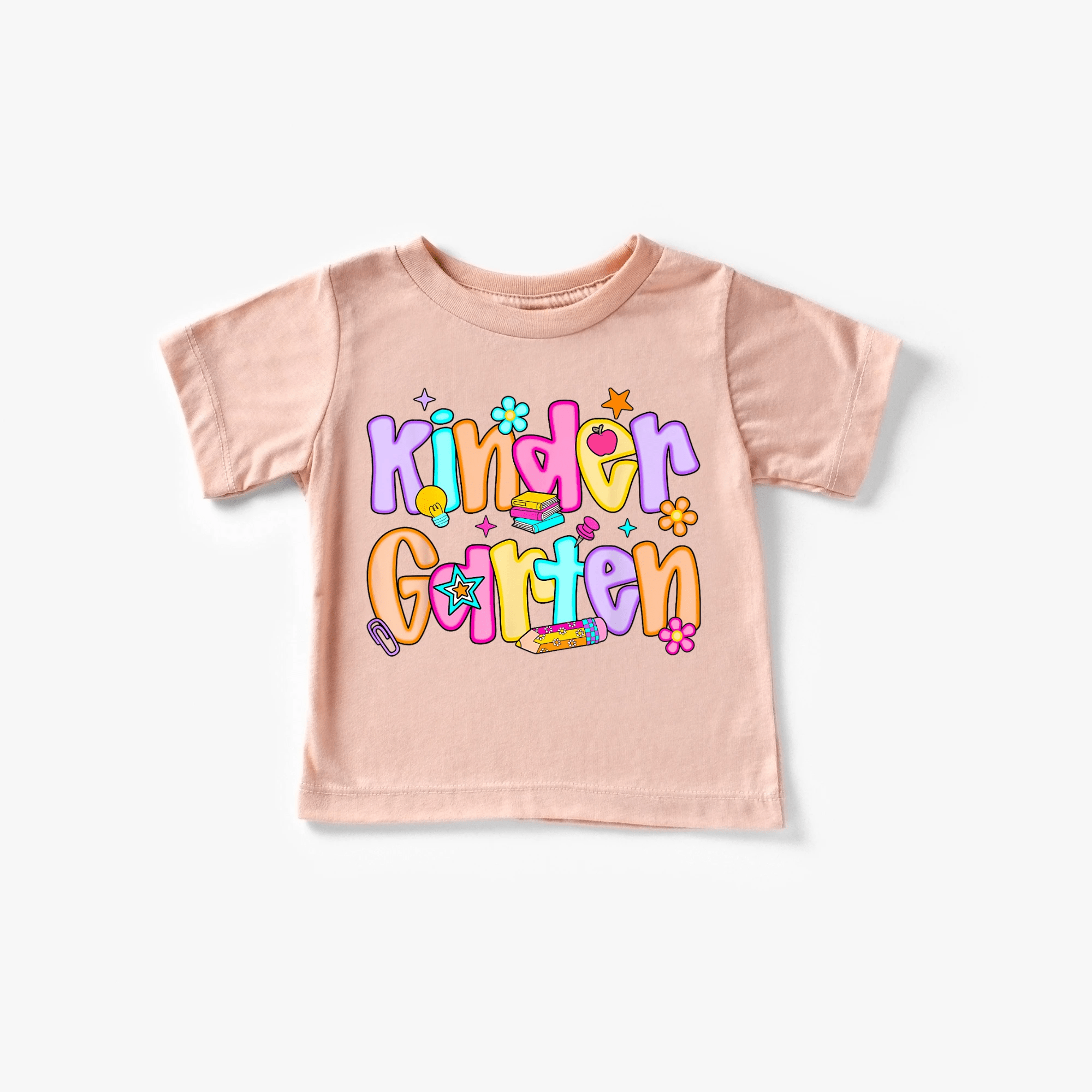 Kindergarten Girl youth and toddler tee by Benny and Ray Apparel