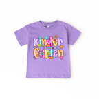Kindergarten Girl youth and toddler tee by Benny and Ray Apparel
