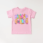 Kindergarten Girl youth and toddler tee by Benny and Ray Apparel