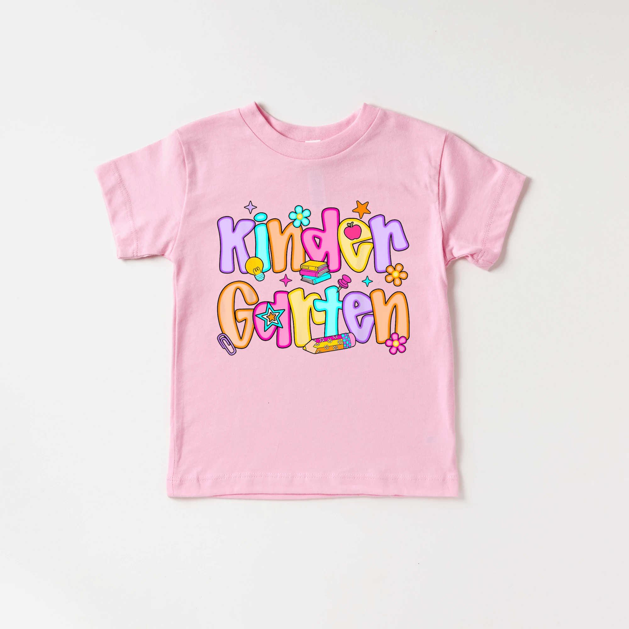 Kindergarten Girl youth and toddler tee by Benny and Ray Apparel