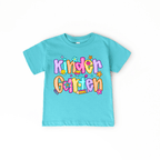 Kindergarten Girl youth and toddler tee by Benny and Ray Apparel