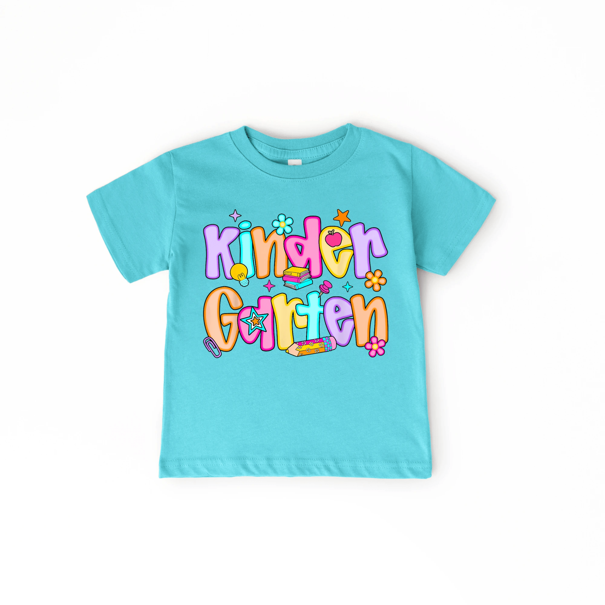 Kindergarten Girl youth and toddler tee by Benny and Ray Apparel