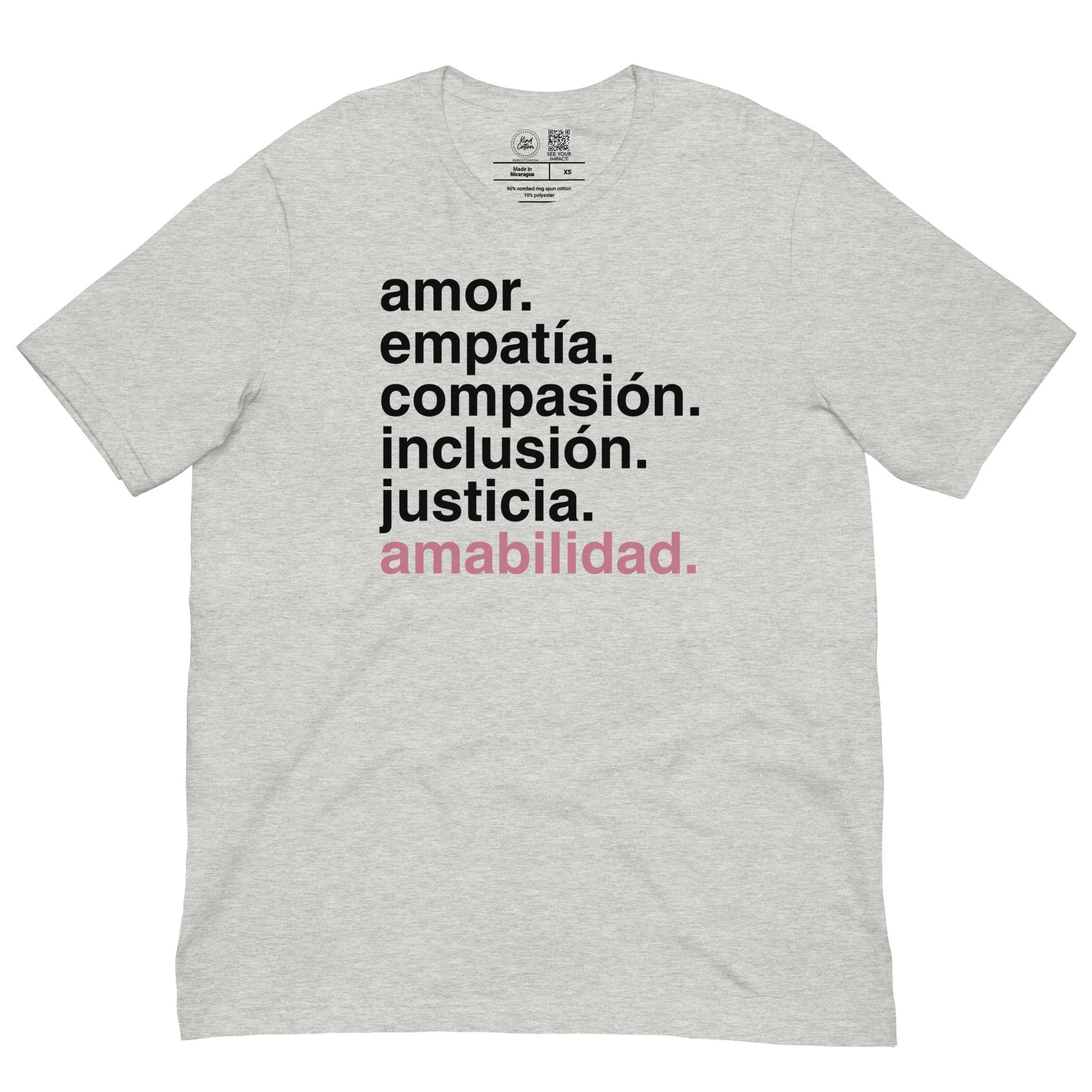 'Kindness Is' en Español Classic Tee by Kind Cotton