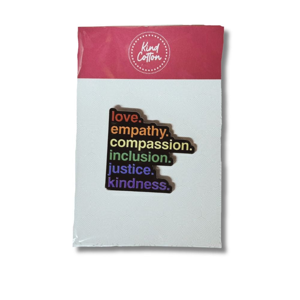 'Kindness Is' Enamel Pin China La Vie Bien 'Kindness Is' Enamel Pin