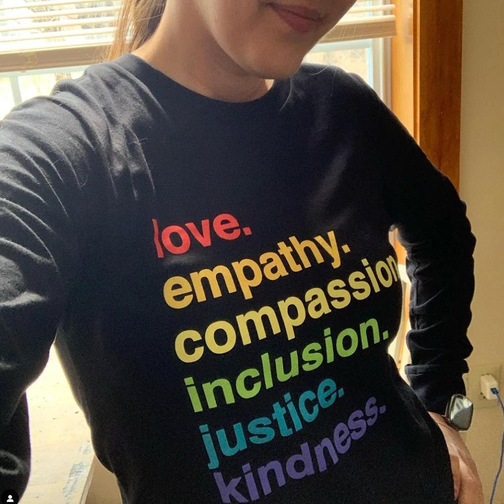 'Kindness Is' Pride Classic Long Sleeve by Kind Cotton