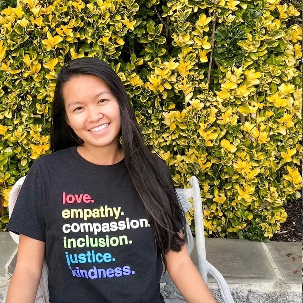'Kindness is' Pride Classic Tee shirts La Vie Bien 'Kindness is' Pride Classic Tee